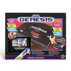SEGA Genesis DIORAMA Console Heroes Supervillain Bundle