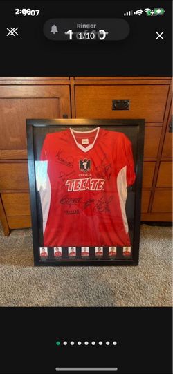 World Cup Soccer jersey memorabilia