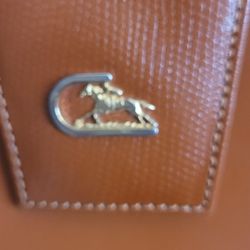 ELEGANT CRISTIAN LEATHER BAG. MADE IN  ITALY 