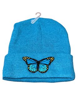 Kids beanie with a customized patch