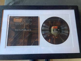 AC/DC decorative record