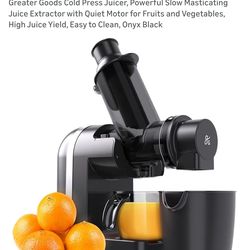 Greater Goods Cold Press Juicer - NEW
