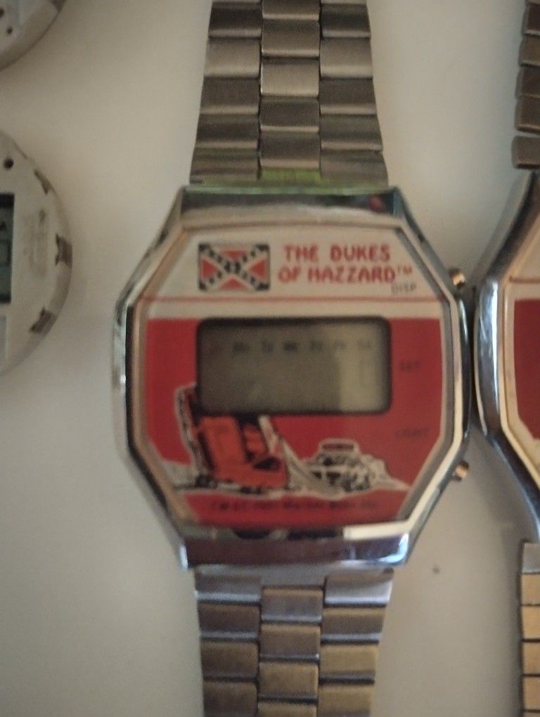 3 Vintage 1981 Dukes Of Hazard Digital Watches,All Products : American Fashion Style Bags On Sale