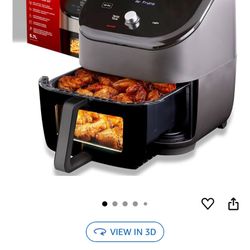 Instant Pot Vortex Plus 6QT ClearCook Air Fryer, Clear Windows, Custom Program Options, 6-in-1 Functions, Crisps, Broils, Roasts, Dehydrates, Bakes, R