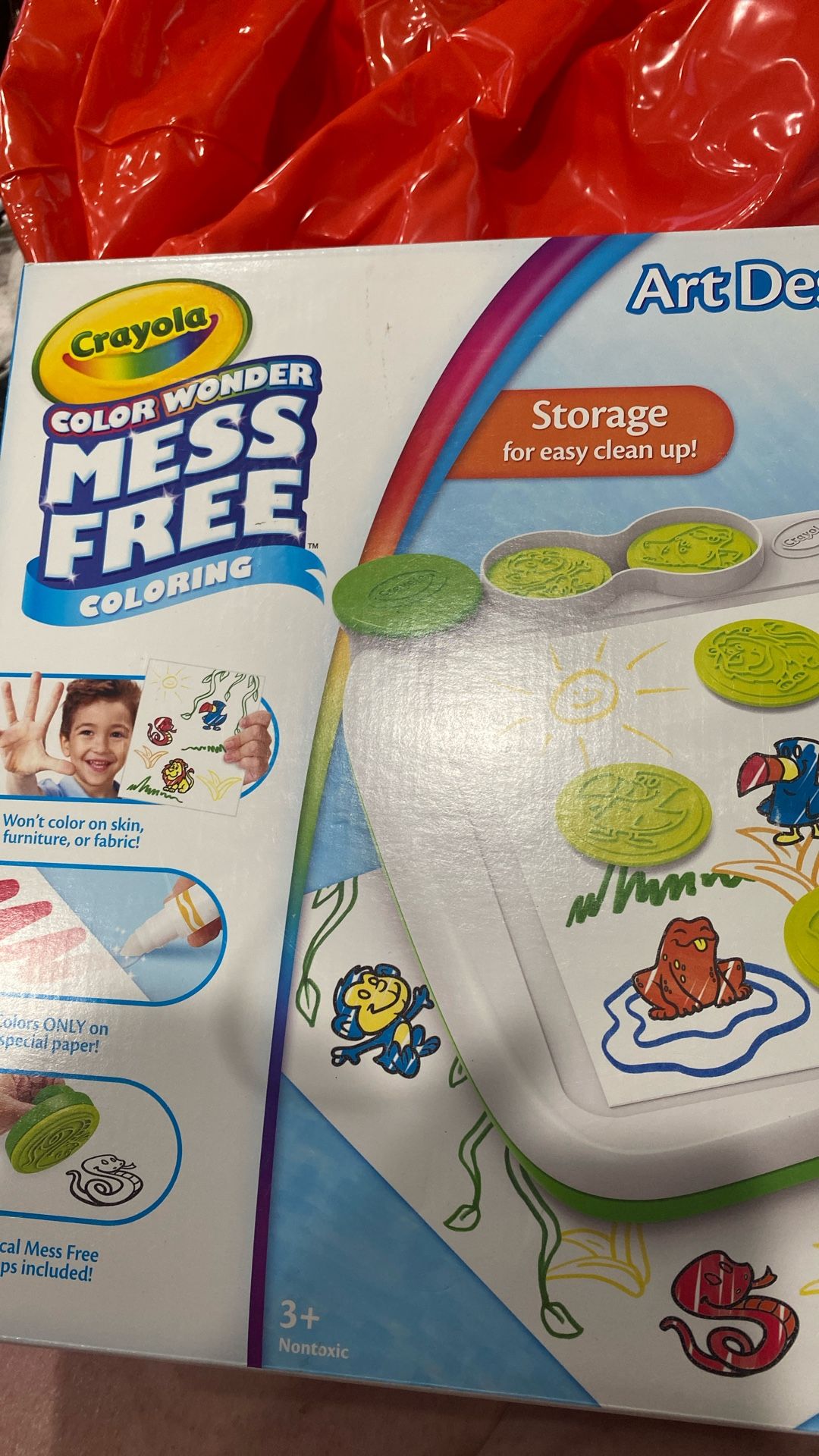 New Crayola Color Wonder Mess Free Art Desk