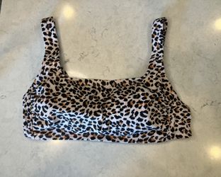 Leopard Bikini Top