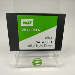 Western Digital 2.5" WD Green SATA SSD 240GB SATA III 6Gbps SSD WDS240G2G0A