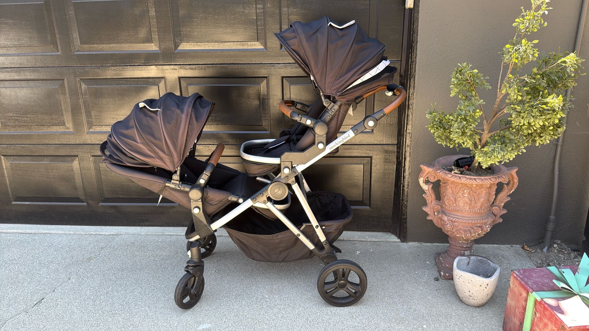 Barely Used Mockingbird 2 Double Stroller