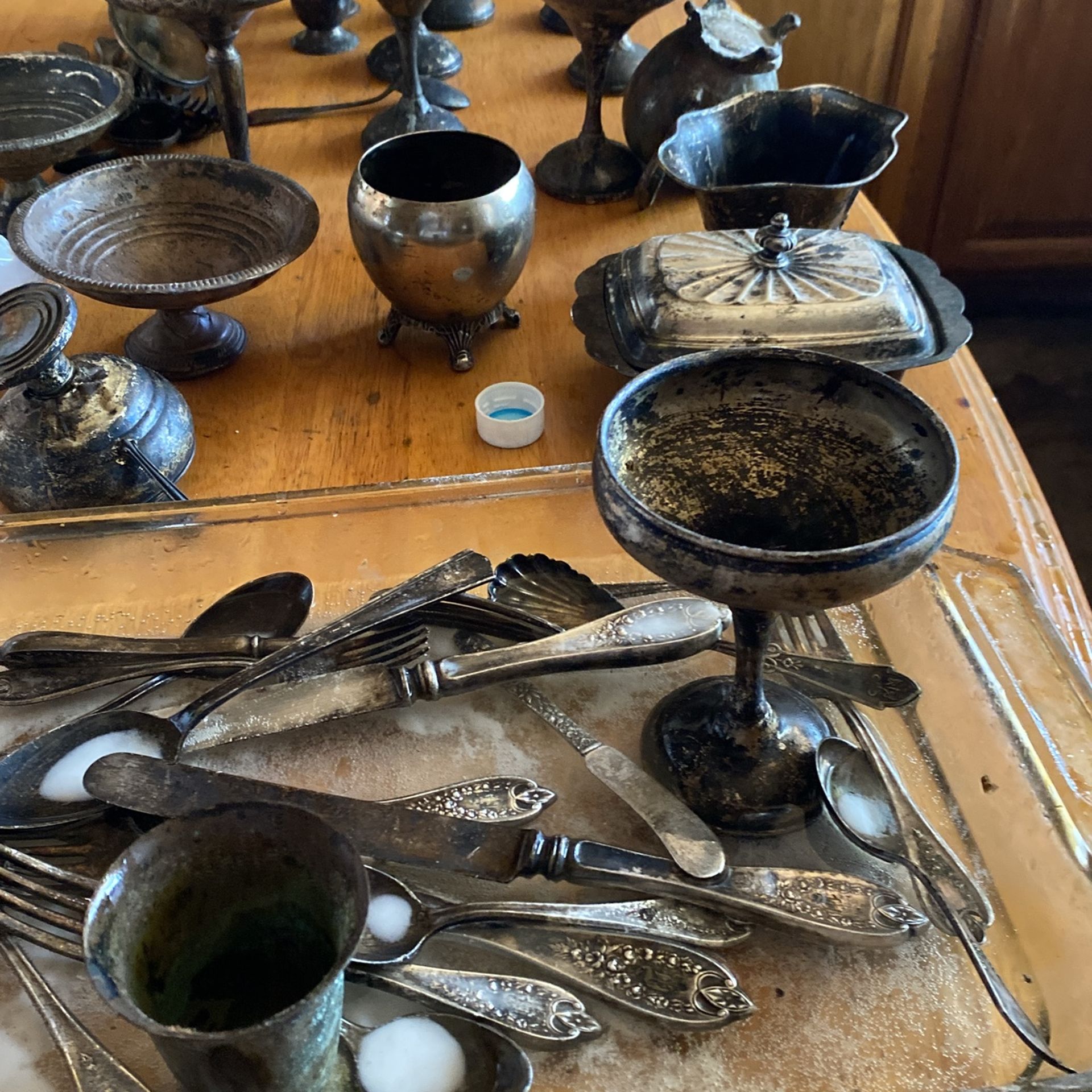 Vintage silverware patent 1857