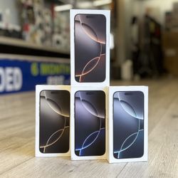 Apple iPhone 16 Pro Max (Unlocked) (Take It Home In Payment/ llévatelo a casa en pagos)
