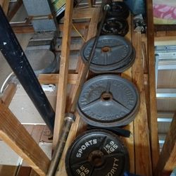 Olympic Plates  W/ Bar