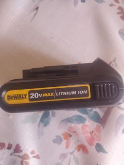 Dewalt battery