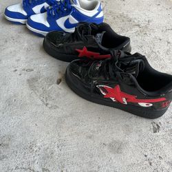Nike Bape Shoes Size 9.5