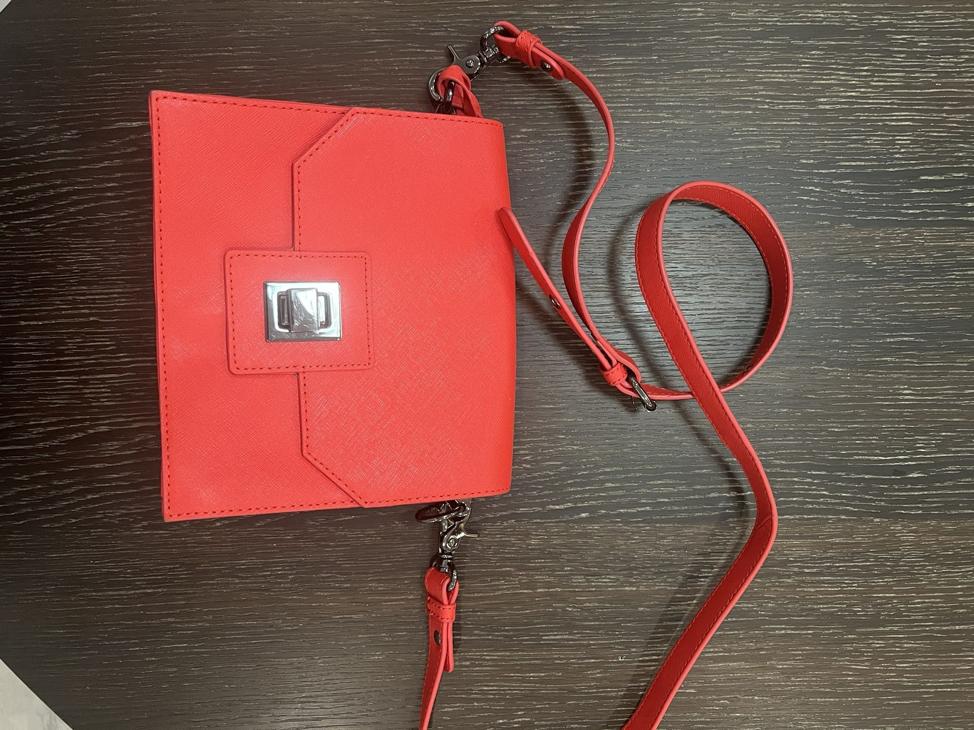 Red Badgley Mischka Purse