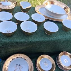  Harvest RCS1 Gold Filligree Royal Castle china