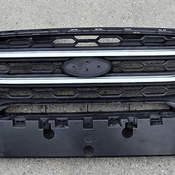 2018 2019 2020 2021 FORD ECOSPORT FRONT BUMPER RADIATOR UPPER GRILLE GRILL
