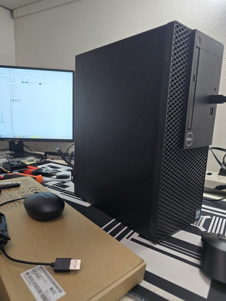 Gaming emulation pc desktop computer intel i5-7500, rx 550, 16 gb ram, ssd, wifi bundle