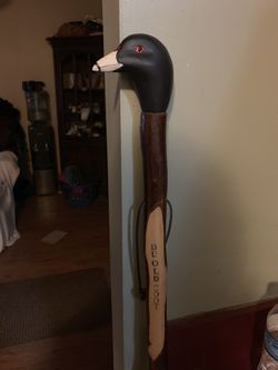DUCKS UNLIMITED OLD COOT WALKING STICK