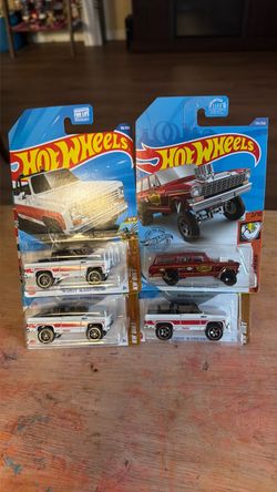 Hot wheels 64 nova & 75 Chevy blazer