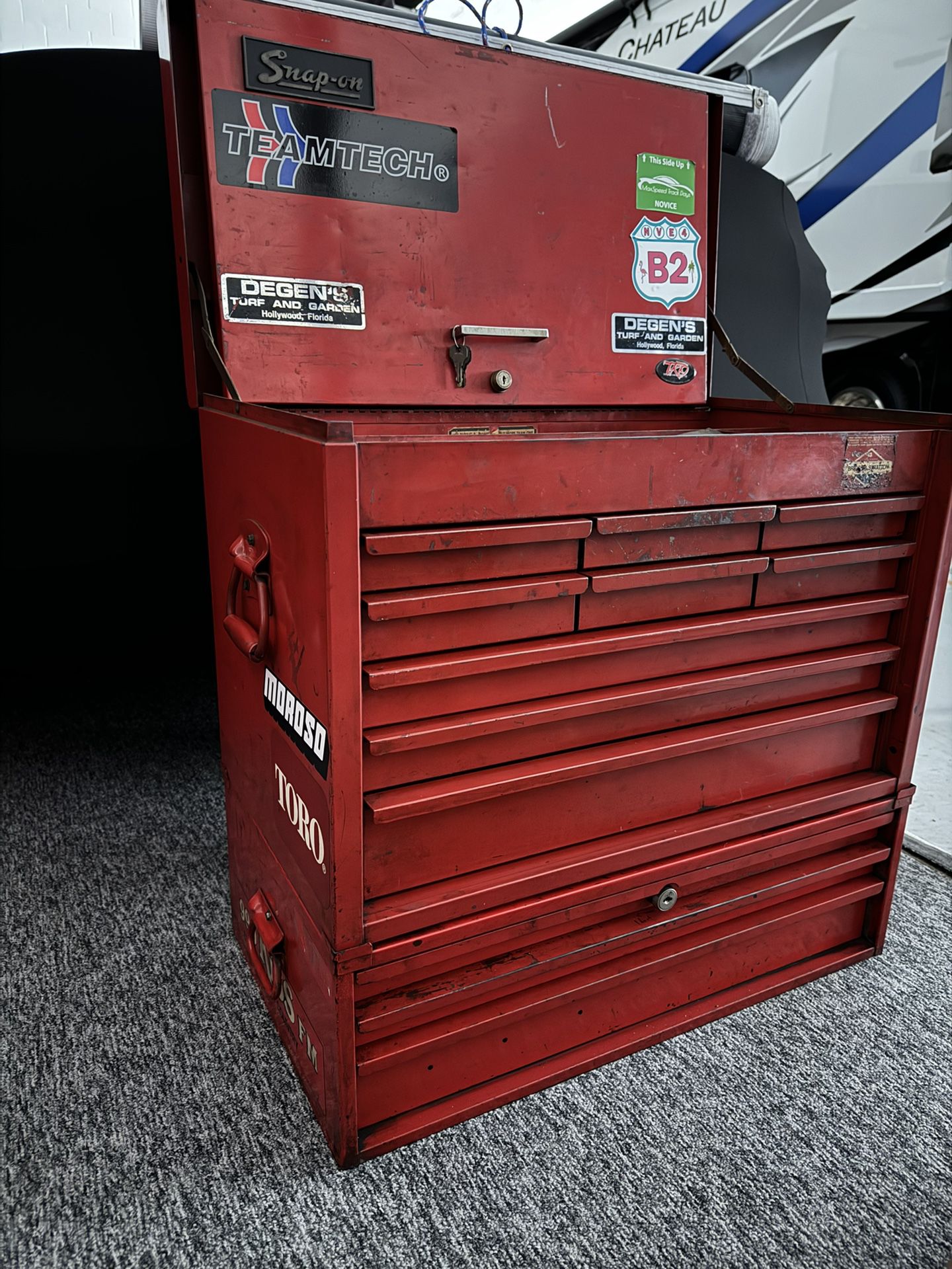 Snap On Took Box And Bottom Drawers