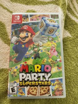 Mario Party Supersars nintendo switch