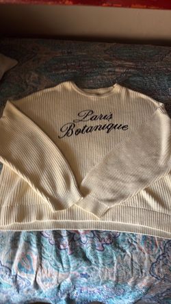 Pacsun Paris Ribbed Knit Crew Neck Sweater