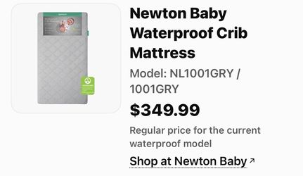 Newton Baby Waterproof Crib Mattress