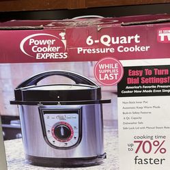 6qt Pressure Cooker New 