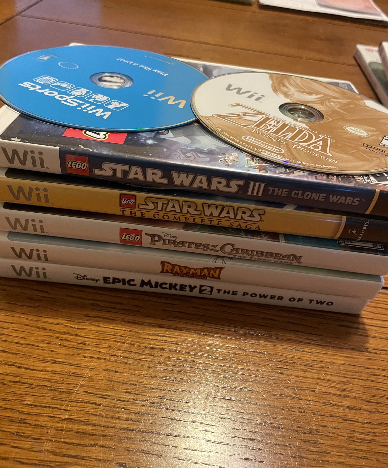 Wii Games Bundle Of 7