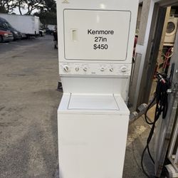 Kenmore Stackable Washer Dryer 