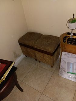 2 antique boxes