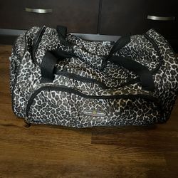 Cheetah Print Duffle Bag