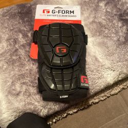 G-Form Black Adult L/XL Elite Batters Elbow Guard Baseball Softball