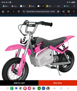 Youth electric motocross bike
