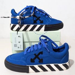 Off White Vulc Low 'Blue/ Black" 