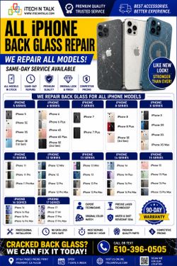 iPhone Back Glass Repair Fix