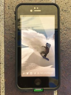 Iphone 6 life proof case