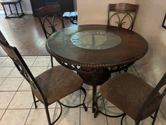 4 Chair Table Set