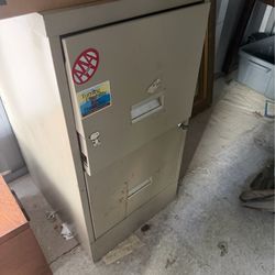 2-Drawer Metal Filing Cabinet Vertical File Storage Office Organizer Beige