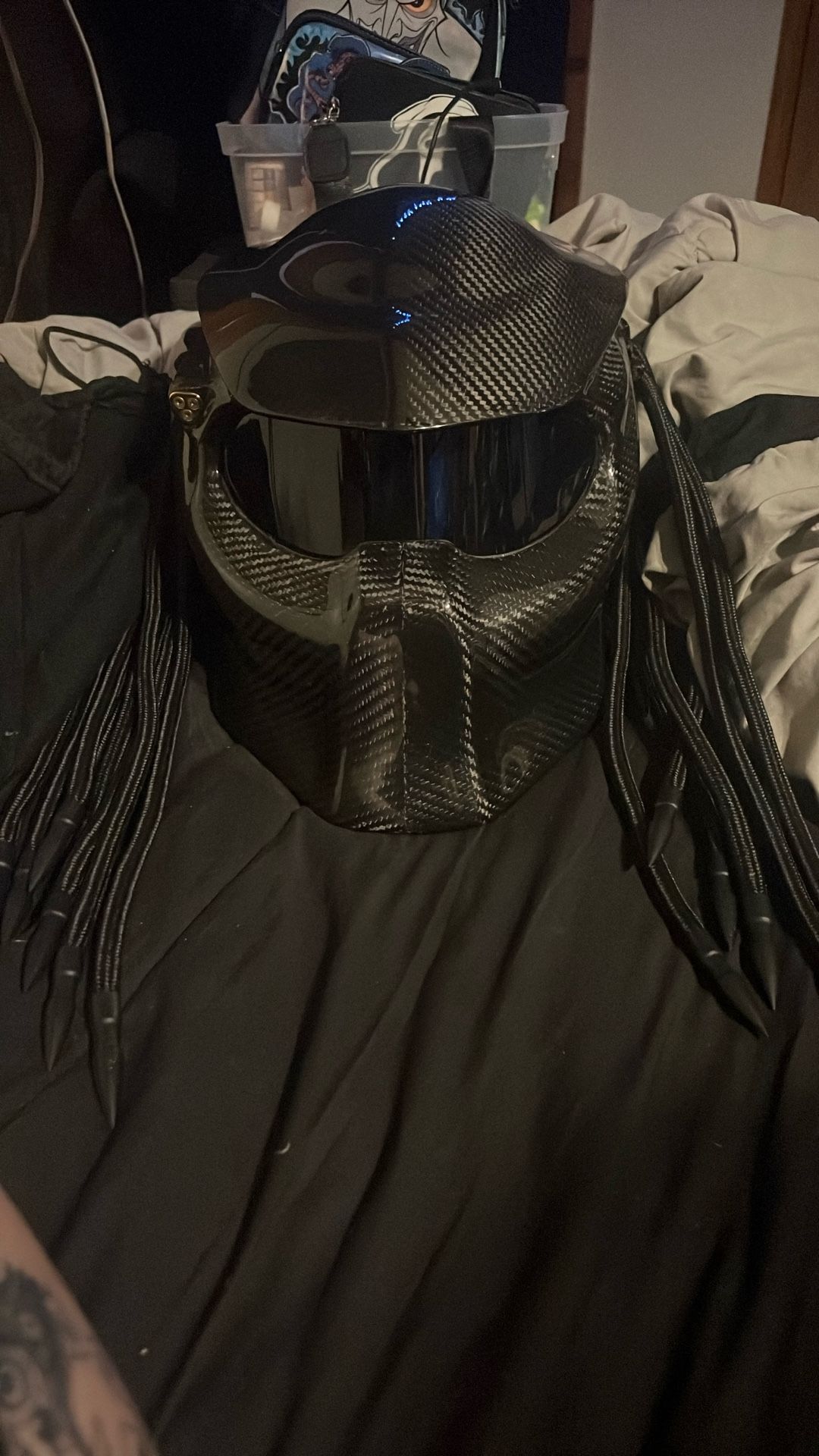 Carbon Fiber Predictor Helmet Large 