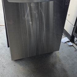 LG stainless steel dishwasher