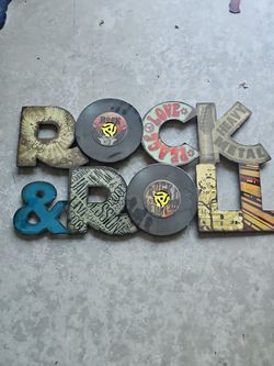 Rock N Roall Metal Art