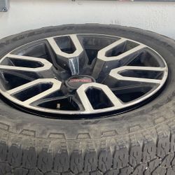 20” GMC Wheel At4 Factory Full Set 