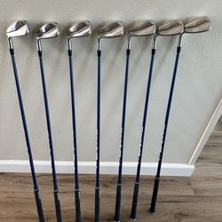 Cobra Forged TEC One Length Irons LA Golf Bryson Shafts Left Handed