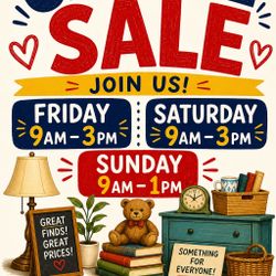 Garage Sale Friday-Sunday Daly City Broadmoor 