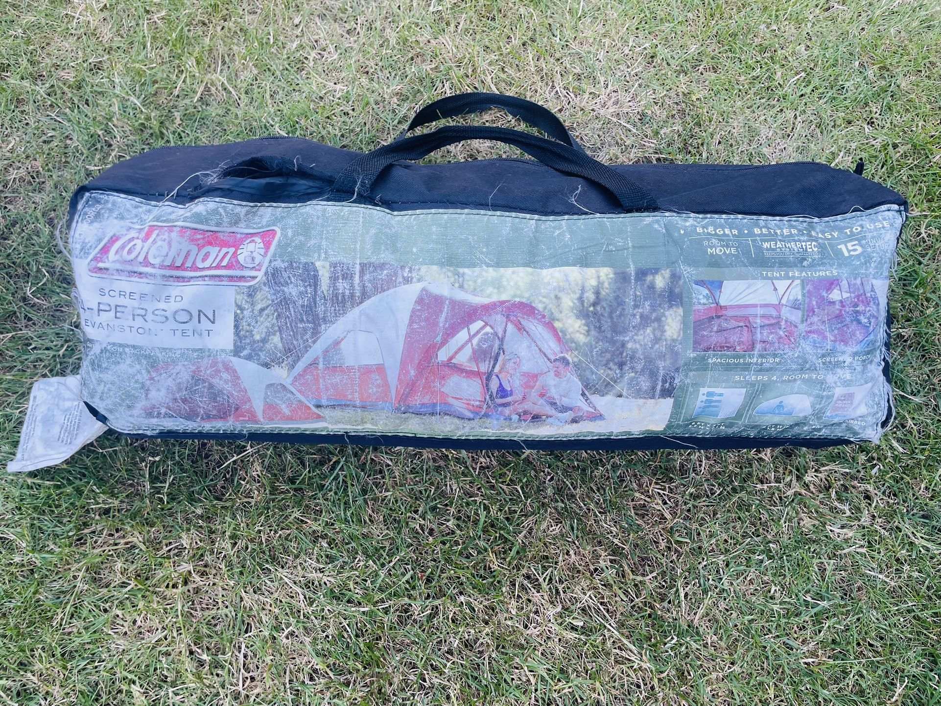 Coleman Screened 4 Person Evanston Tent