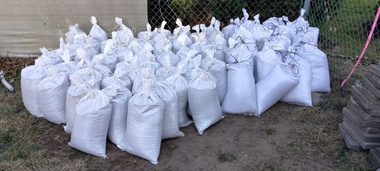 Clean Sand bags