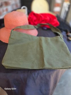 canvas bag 16" wide X 11" tall