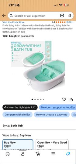 Frida Baby Bathtub