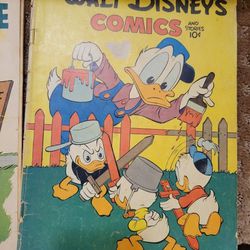 Walt Disney Collection Golden Silver age Comics Lot 9